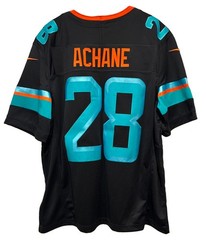 NWT De’Von Achane #28 Jersey Miami Dolphins Adult XL Rivalry Edition 2025