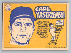 1970 TOPPS #461 CARL YASTRZEMSKI BOSTON RED SOX ALL-STAR