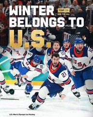 US MENS HOCKEY OLYMPIC GOLD MEDAL 8X10 GLOSSY PHOTO USA TEAM PHOTO