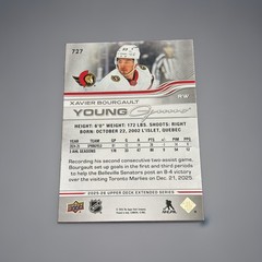 2025-26 Upper Deck Extended Young Guns #727 Xavier Bourgault