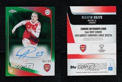 2025-26 Topps Chrome UEFA Women&rsquo;s Champions League 94/99 Alessia Russo Auto 7ba