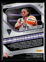 2025 Panini Prizm WNBA Kayla Thornton White Seismic 17