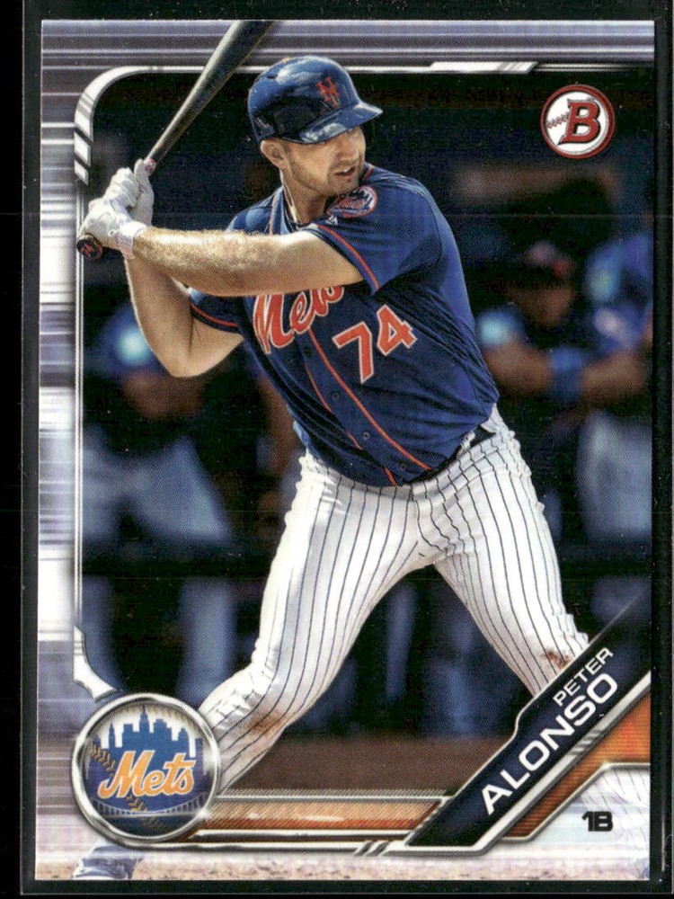 Peter Alonso 2019 Bowman Prospects #BP-127 – New York Mets