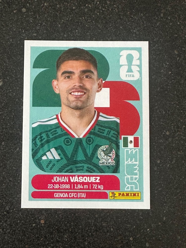 2026 FIFA World Cup Panini Stickers SINGLES Group A to Group I WHITE BORDER