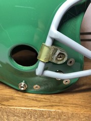 VTG 80s Philadelphia Eagles NFL Helmet Phone Telephone Kelly Green Riddell READ