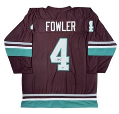 Cam Fowler Anaheim Ducks Signed Autographed Jersey Custom EggPlant Beckett COA