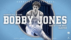 Bobby Jones Signed North Carolina Tar Heels Jersey / 76ers Power Forward JSA COA