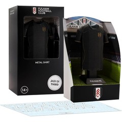 Fulham FC Metal Football Shirt Personalised Whites 2025/26 Third Kit Alloy Shirt