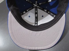 Los Angeles Dodgers Hat Cap Snap Back Blue White MLB Baseball New Era Mens
