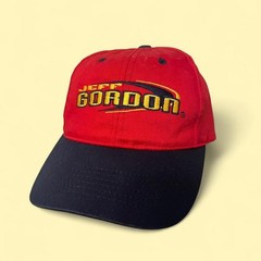 Red and Navy Blue Jeff Gordon Number 24 Embroidered Racecap