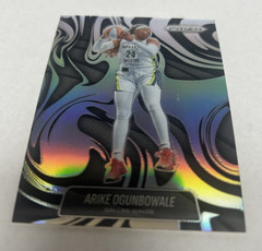 2025 PANINI PRIZM ARIKE OGUNBOWALE ABSTRACT SSP #4