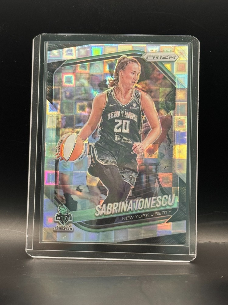 2025 Panini Prizm WNBA Sabrina Ionescu Pandora Prizm #19 – New York Liberty