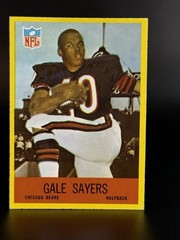 1967 Philadelphia # 35 Gale Sayers EX-EXMINT. Sharp And Centered!! Nice Gloss!