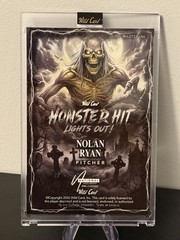 2026 Wild Card Haunted Hits Lights Out! Nolan Ryan Monster Hit TRUE 1/1 Mammoth
