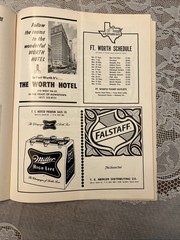 ABA Texas Chaparral’s Official Program Vs Kentucky Colonels￼November 27, 1970