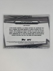 2026 Topps Chrome UFC – Ilia Topuria #1 Refractor