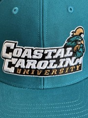 &rsquo;47 Brand Coastal Carolina Trucker Snapback Teal Black Hat Mesh Back NCAA