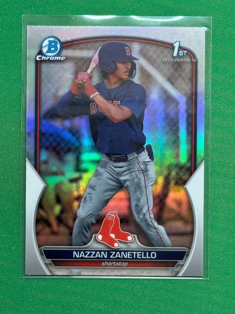 2023 Bowman Draft 1st Bowman Chrome Refractor Parallel #BDC-3 Nazzan Zanetello