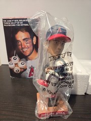 Nolan Ryan Bobblehead 30 Angels Nodder – SGA 2017 – 4th No-Hitter – Coffee Bean