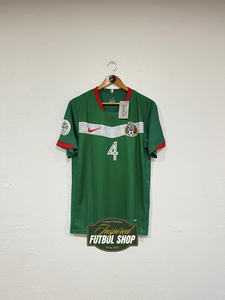 Mexico 2006 FIFA World Cup Home Kit R. Marquez #4 Size: Medium