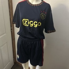 FC Ajax Home Soccer Jersey blue and short woman S