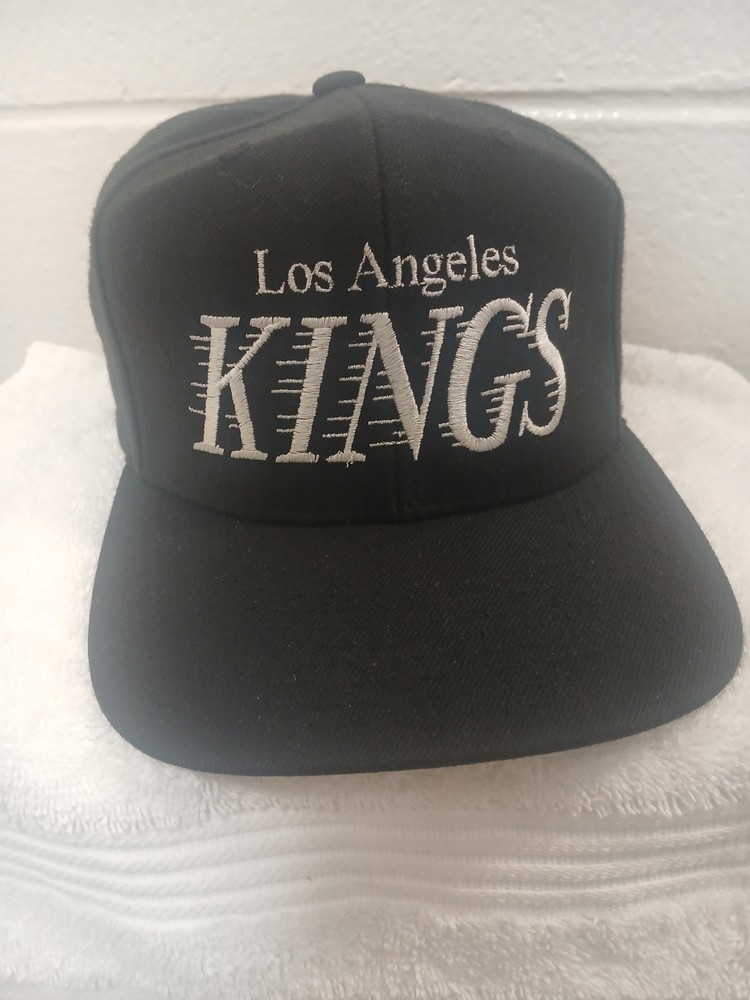 NHL Los Angeles KINGS Snapback Hat Cap Script Eazy-E NWA Retro 1990s Sports Rap