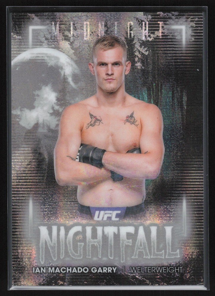 2025 Topps Midnight UFC Ian Machado Garry #NF-13 Nightfall Moon Beam