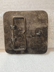 Vintage Lake Placid 1980 Winter Olympics 2.5” Belt Buckle