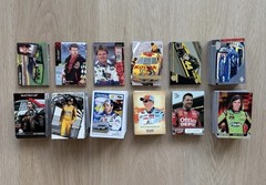 NASCAR Trading Card Lot 549 Cards PressPass Upper Deck Wheels 1994-2013