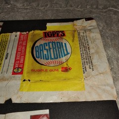 1960 Topps Baseball 5 cent Empty Wrapper Lot Of 3 Low Grade Wrappers 5c No Cards
