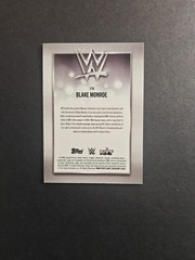 2026 Topps Chrome WWE – Blake Monroe #176 Blue Mini-Diamond Refractor /150