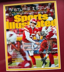 Patrick Mahomes Super Bowl LIV – MVP SI Covers Framed 21 x 32 (Replica)