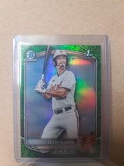 2025 Bowman Draft – Chrome Colin Yeaman #BDC-47 Green Grass Refractor /99 (RC)