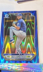 2026 Bowman – Chrome Prospects Kendry Chourio #BCP-7 Blue RayWave Refractor /150