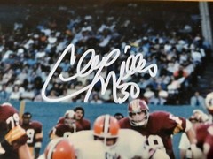 Cleo Miller Auto Autograph 8×10 Photo Signed Browns White Ink