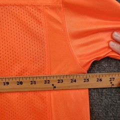 The Waterboy Mud Dogs Football Jersey Mens XL Orange V Neck Bobby Boucher #9