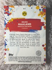 2021-22 Topps Chrome – Erling Haaland- GOLAZO Orange Lava Refractor 🇩🇰
