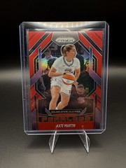 2025 Panini Prizm WNBA Kate Martin #4 Fearless Insert Red Parallel /99