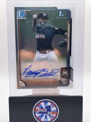 2015 Bowman Chrome #BCAP-DGE Domingo German 1st Bowman Auto