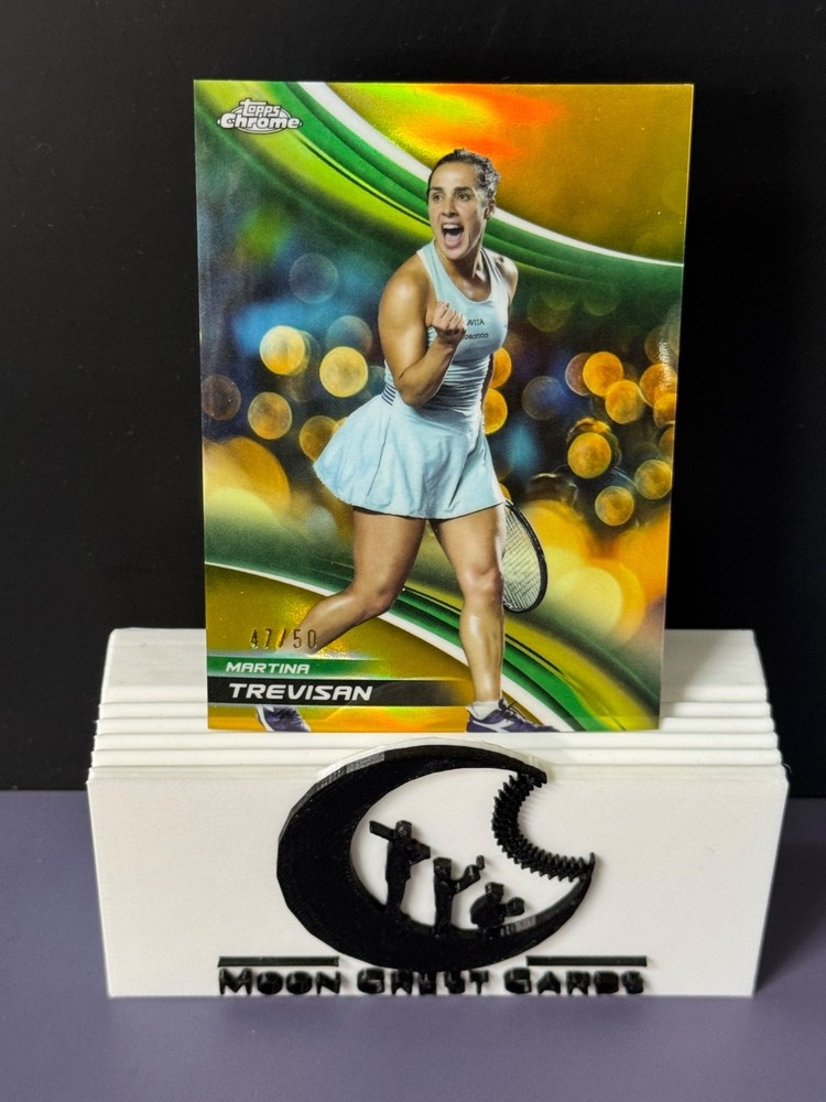 Martina Trevisan 🇮🇹 (#/50 Gold Refractor) — 2025 Topps Chrome 🎾 #151