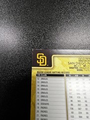 Manny Machado 2025 Topps Series 1 Golden Mirror Image Variation SSP #215 Padres