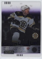2023-24 Upper Deck Synergy Cranked Up Purple 94/199 Brad Marchand #CR-BM 2ti