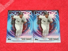 JOSE ABREU WHITE SOX 2014 TOPPS UPDATE POWER PLAYERS #PPAJA LOT OF 2 (B-2540)