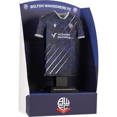 Bolton Wanderers Metal Football Shirt Personalised 2025/26 Away Kit Alloy Shirt