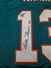 Mitchell & Ness Throwbacks 1994 Dan Marino Jersey With 7 Signatures Autographs