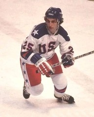 Miracle On Ice Buzz Schneider Signed USA Hockey Puck 1980 USA Hockey