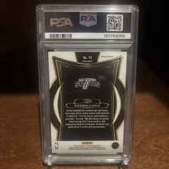 2024-25 Panini Select – Stephon Castle #72 Orange Flash Prizm (RC) PSA GEM MT 10