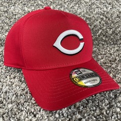 New Era Cincinnati Reds 9FORTY A-Frame Adjustable Snapback Red Mens Hat Cap NWT