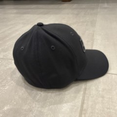 New Era Seattle Seahawks Dark Grey w/Navy Hawk 39THIRTY Flex Fit Cap Hat M/L NFL