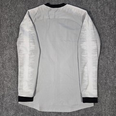 Nike AS Roma Anthem Jacket Mens Large 920062-014 Wolf Gray Platinum Black Soccer